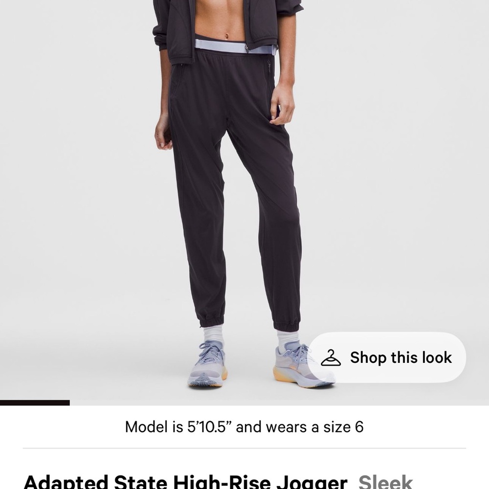 lululemon athletica High-Rise Jogger - Black